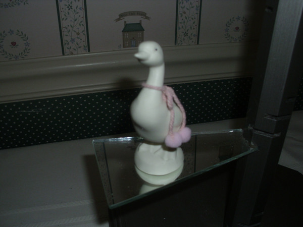 DEPT. 56 SNOWBUNNIES COLLECTIBLE ANIMAL FIGURINE- GOOSE