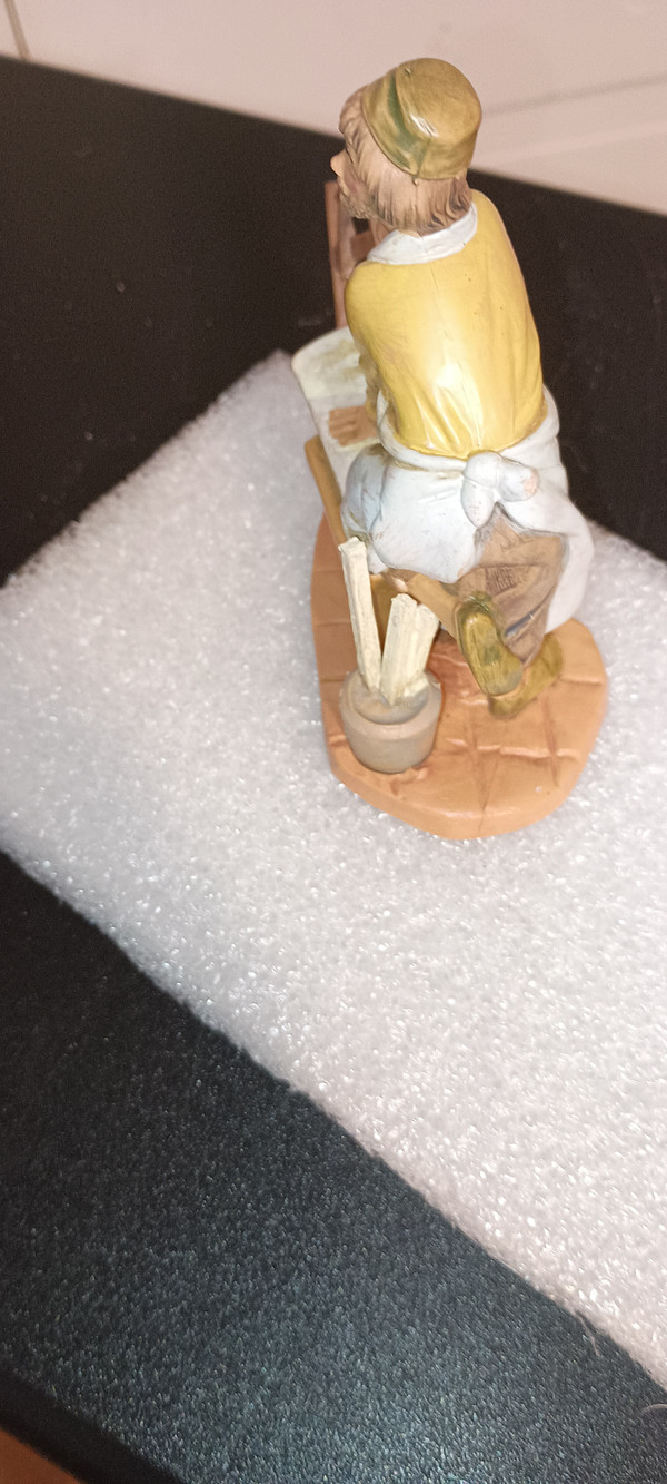 FONTANINI 5" VILLAGE COLLECTION FIGURINE- AMOS- THE CARPENTER -NEW IN BOX