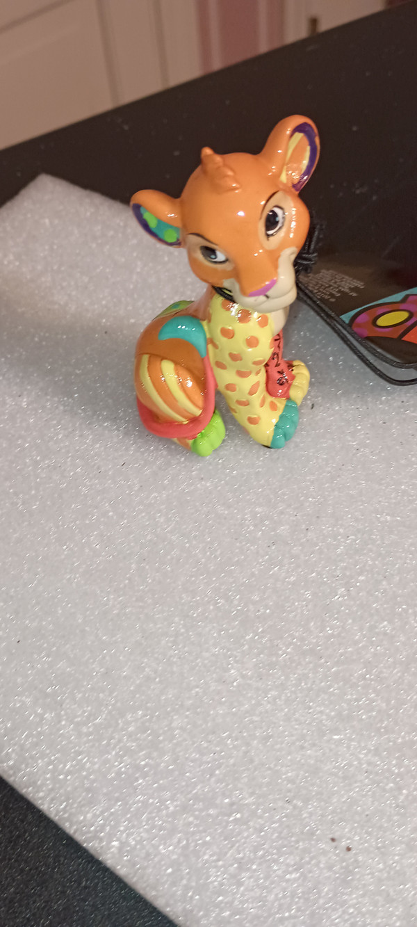 2020-DISNEY/BRITTO MINI FIGURINE-SIMBA-NEW IN BOX