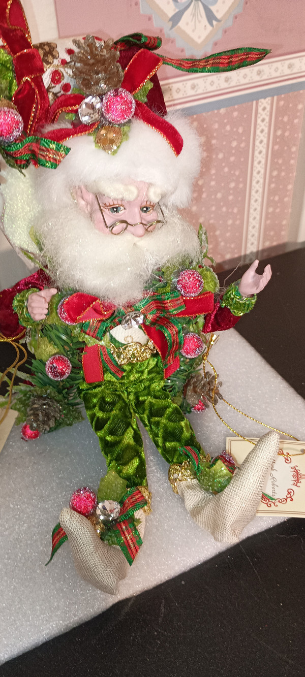 2019 MARK ROBERTS SMALL KRIS KRINGLE FAIRY-NEW IN BOX