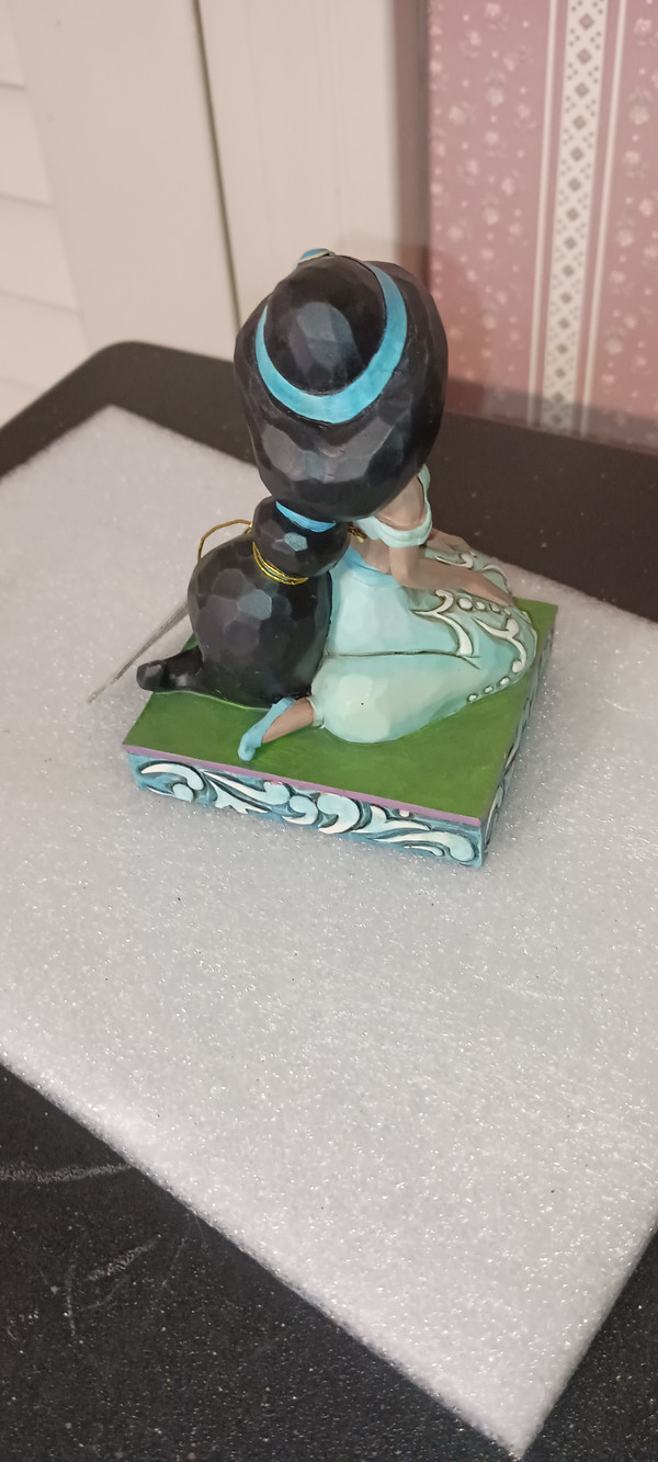 DISNEY TRADITIONS-JIM SHORE FIGURINE-2015-JASMINE PERSONALITY POSE-NEW IN BOX