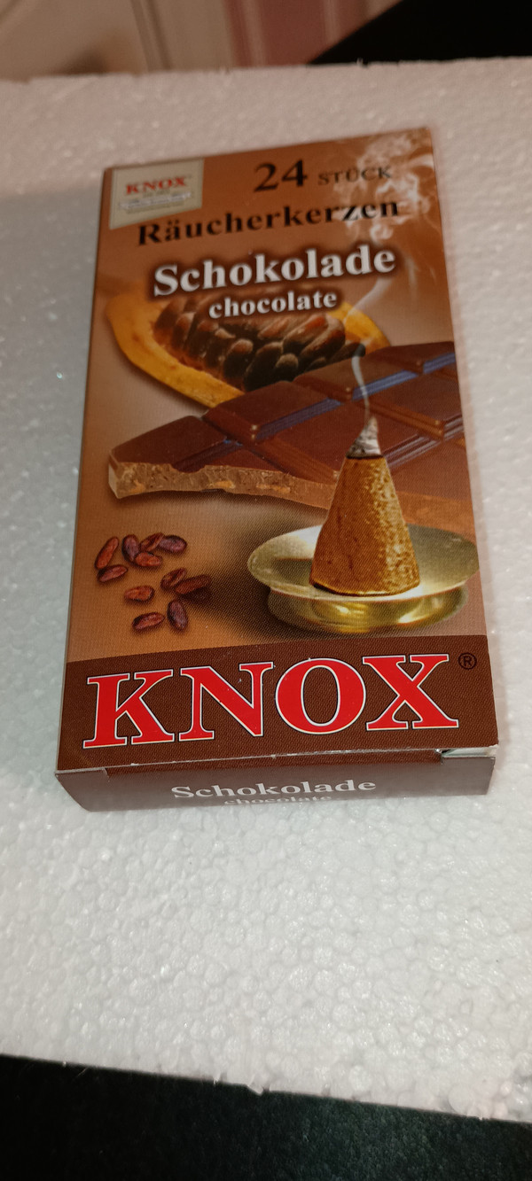 KNOX FRAGRANCE INCENSE--CHOCOLATENEW