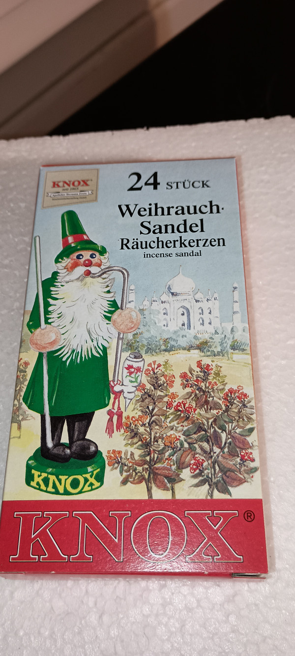 KNOX FRAGRANCE INCENSE CONES-SANDAL