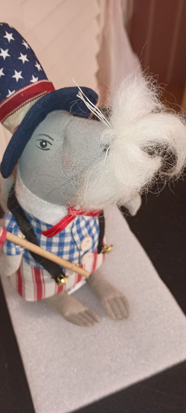 JOE SPENCER LINCOLN PATRIOTIC MOUSE-NEW