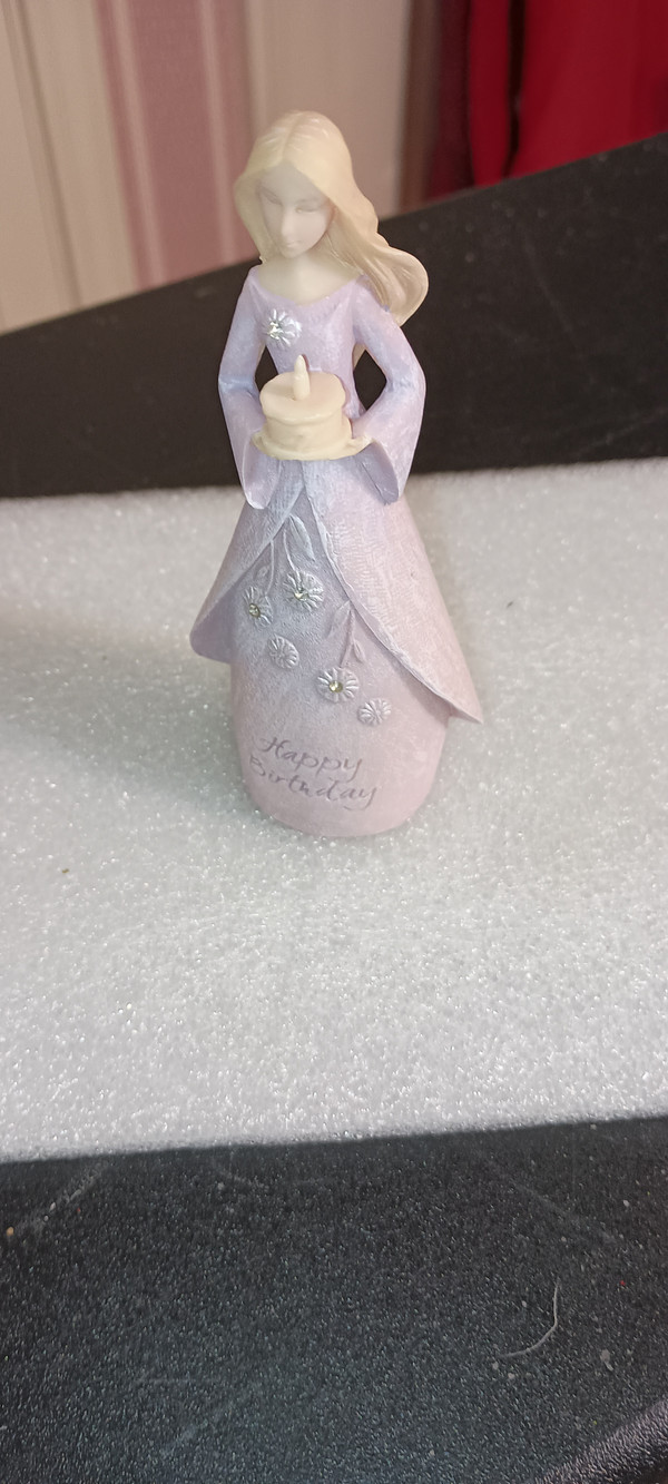 2018 FOUNDATIONS 4" MINI  GIRL BIRTHDAY FIGURINE-NEW