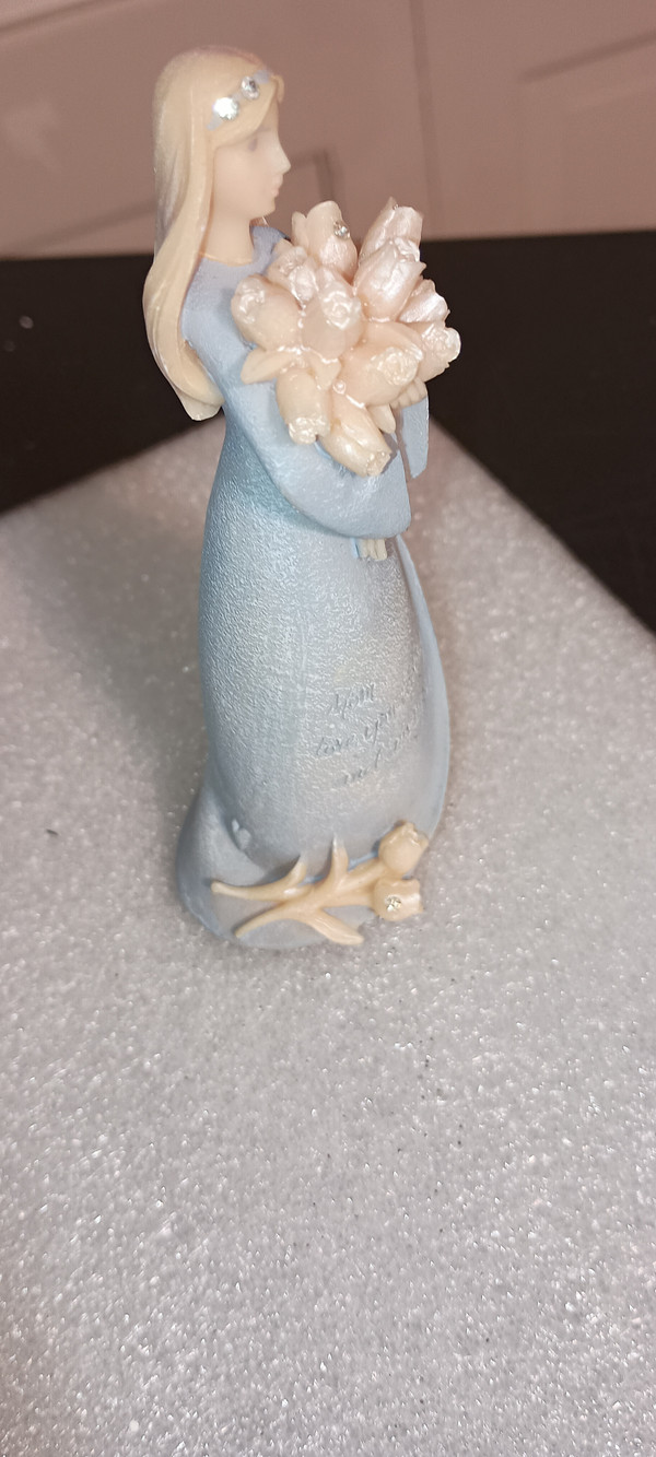 2018 FOUNDATIONS BY ENESCO 4"H MINI GIRL FIGURINE-MOTHER LOVE