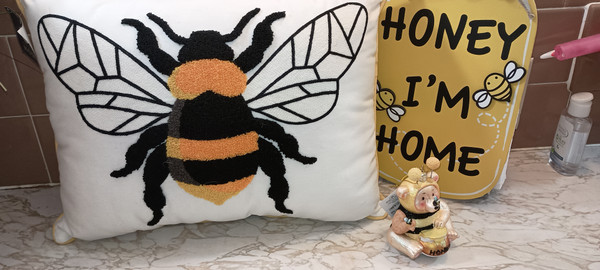 GALLERIE II- BEE COLLECTION-HONEY MASON JAR WALL ART -NEW