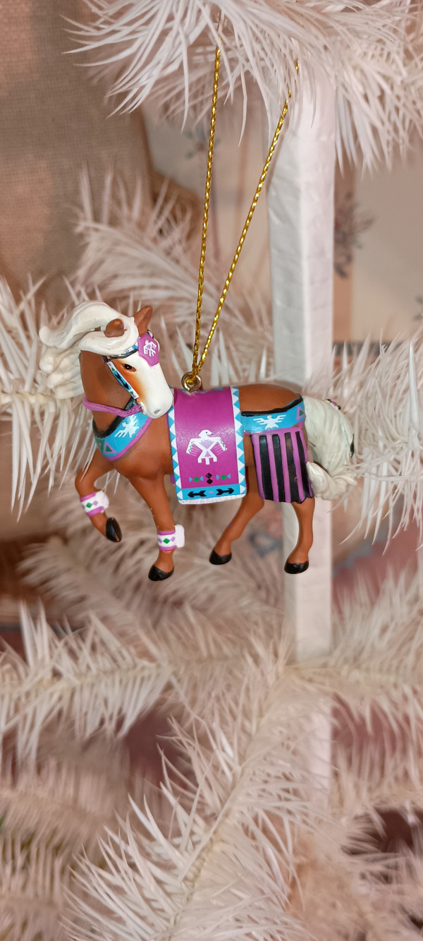 TRAIL OF PAINTED PONIES-THUNDERBIRD ORNAMENT-NEW IN BOX