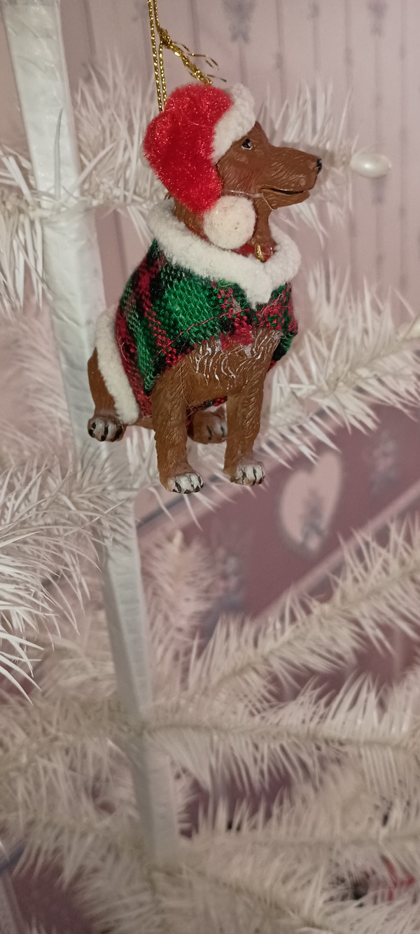 KURT ADLER-2023 PET PARADE DOG ORNAMENT-GOLDEN RETRIEVER-NEW