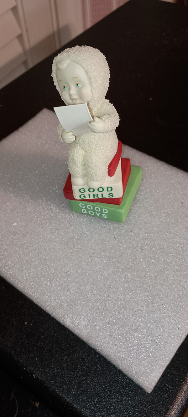 DEPT. 56 -2022 PORCELAIN SNOWBABY-SANTA'S ASSISTANT-NEW IN BOX