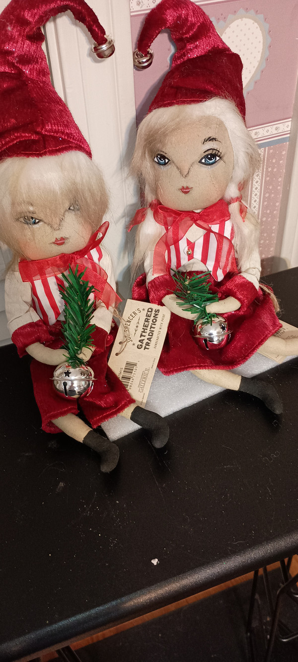 JOE SPENCER-GALLERIE II-GATHERED TRADITIONS ART DOLL- KAITLIN GIRL FIGURE-NEW