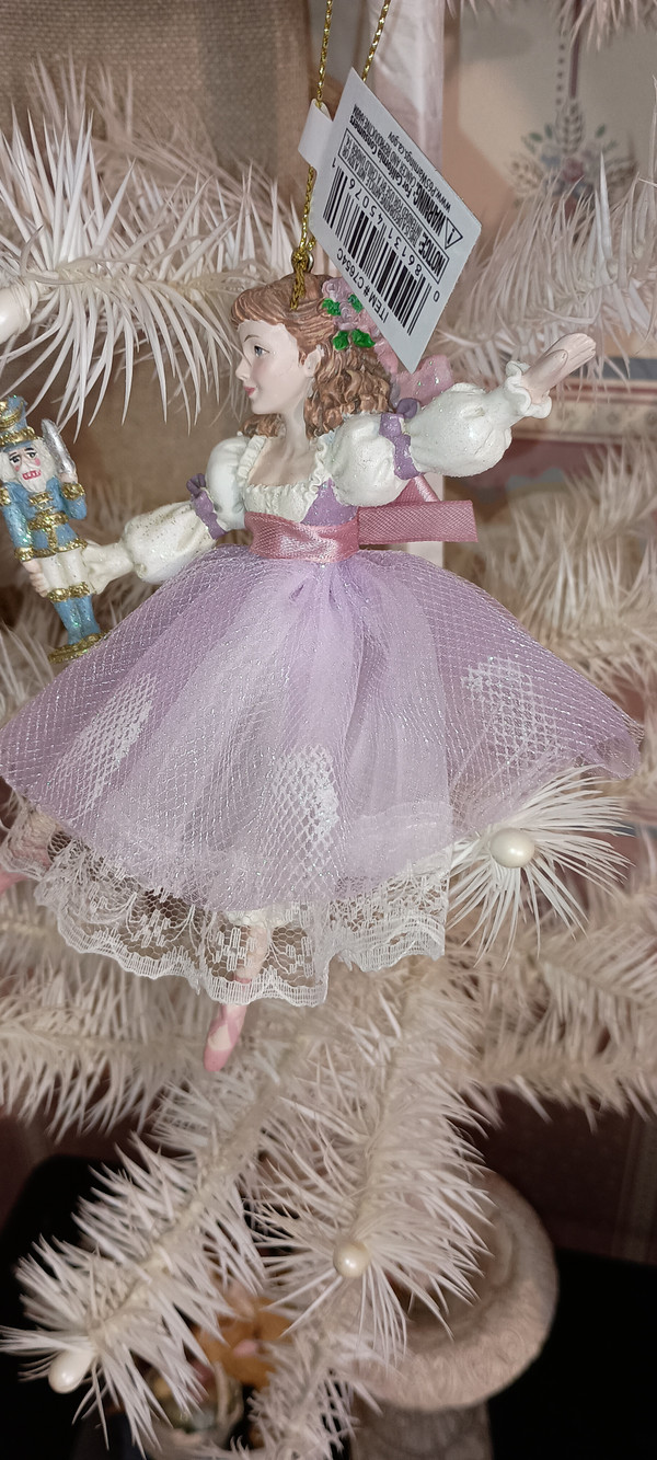 KURT ADLER-2023- NUTCRACKER SUITE ORNAMENT-CLARA- NEW