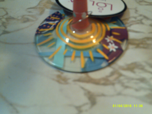 LOLITA-2022 WINE GLASS-FLIP FLOPS-NEW IN BOX