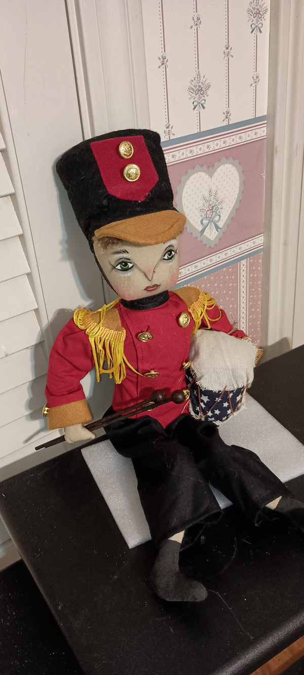 GATHERED TRADITIONS-JOE SPENCER FIGURE- DANNY- LITTLE DRUMER BOY-NEW 2024