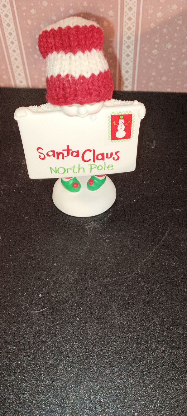 DEPT. 56- SNOWBABIES NORTH POLE FUN COLLECTION- MAIL FOR SANTA -2022-NEW IN BOX