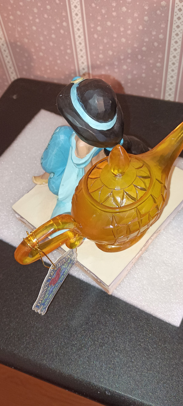 DISNEY TRADITIONS/JIM SHORE-2021-JASMINE WITH GENIE LAMP-NEW IN BOX