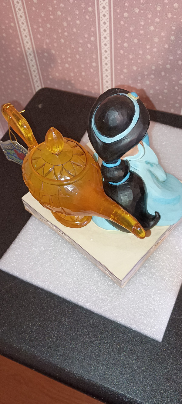 DISNEY TRADITIONS/JIM SHORE-2021-JASMINE WITH GENIE LAMP-NEW IN BOX