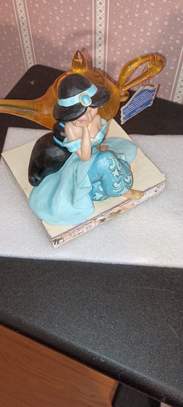 DISNEY TRADITIONS/JIM SHORE-2021-JASMINE WITH GENIE LAMP-NEW IN BOX