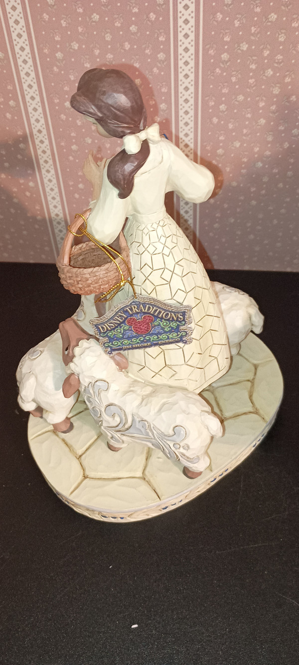 DISNEY TRADITIONS.JIM SHORE-2021-WHITE WOODLAND BELLE-NEW IN BOX.