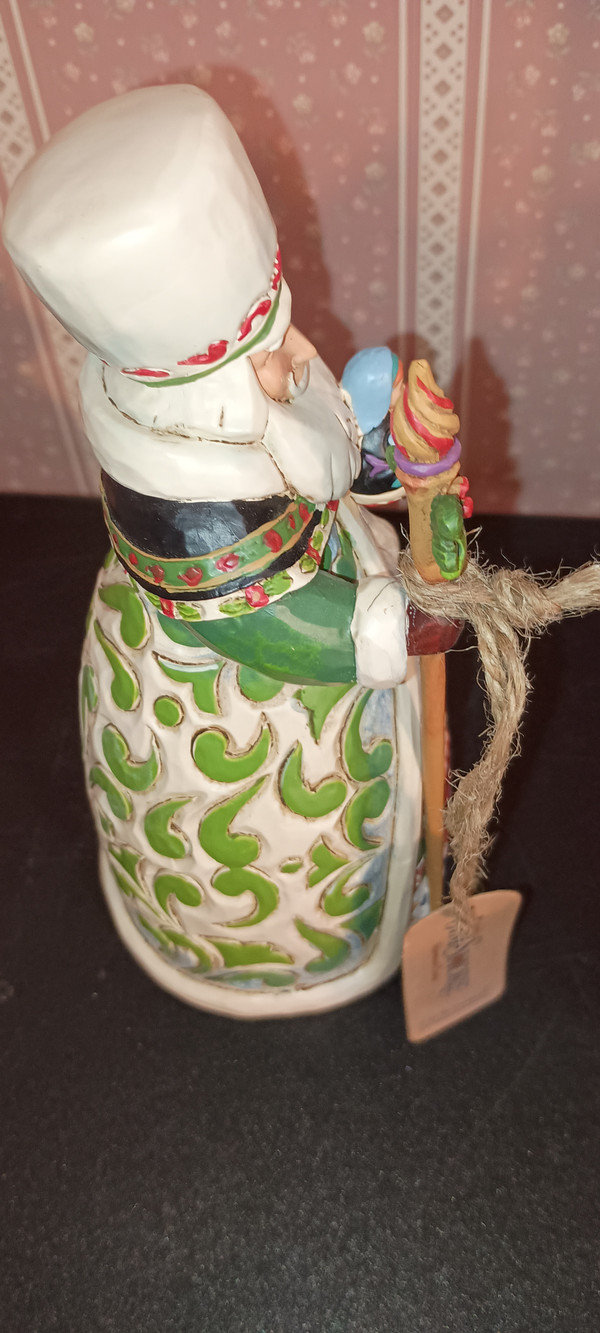 JIN SHORE-2021-SANTAS AROUND THE WORLD FIGURE-RUSSIAN SANTA-NEW IN BOX