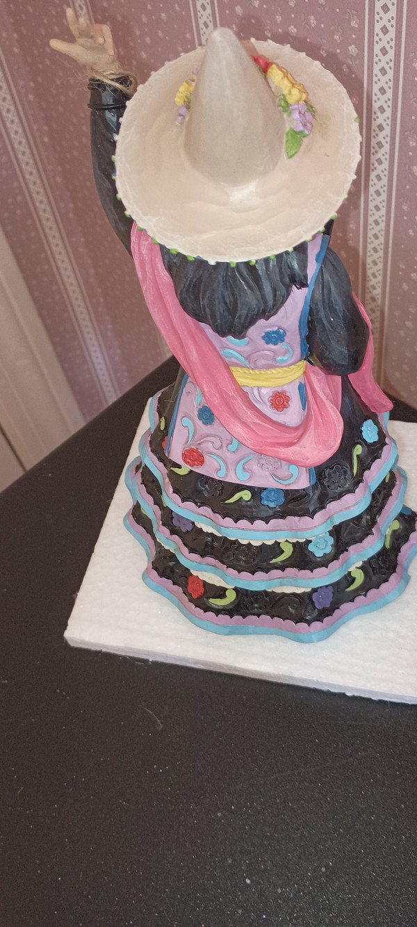 JIM SHORE HALLOWEEN FIGURINE-DAY OF THE DEAD DANCER