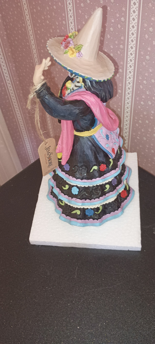 JIM SHORE HALLOWEEN FIGURINE-DAY OF THE DEAD DANCER