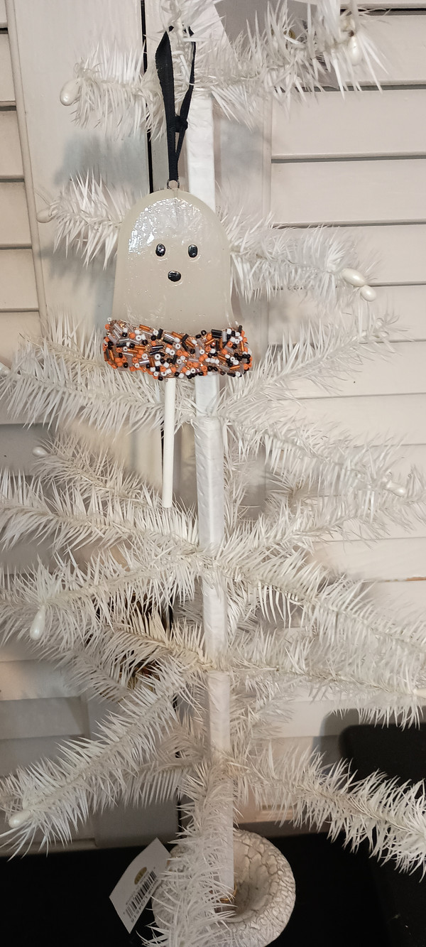 BETHANY LOWE-2024- GHOST BOY LOLLIPOP ORNAMENT-NEW