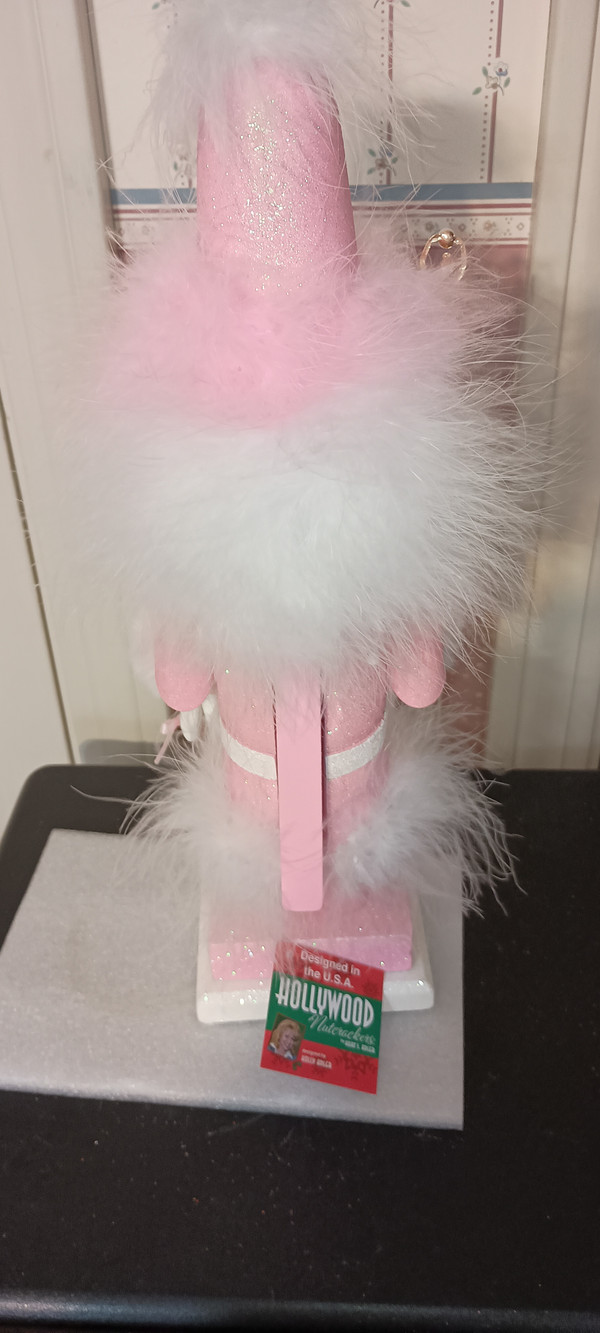KURT ADLER 2025-HOLLYWOOD-NUTCRACKER-PINK BALLET-NEW IN BOX-D-NUTCRACKER-PINK  BALLET NUTCRACKER