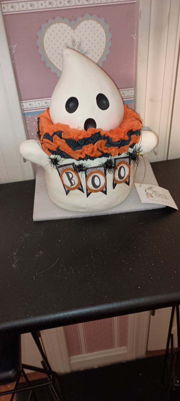 BETHANY LOWE-/MICHELLE ALLEN HALLOWEEN FIGURE-LARGE BOO GHOSTIE-NEW