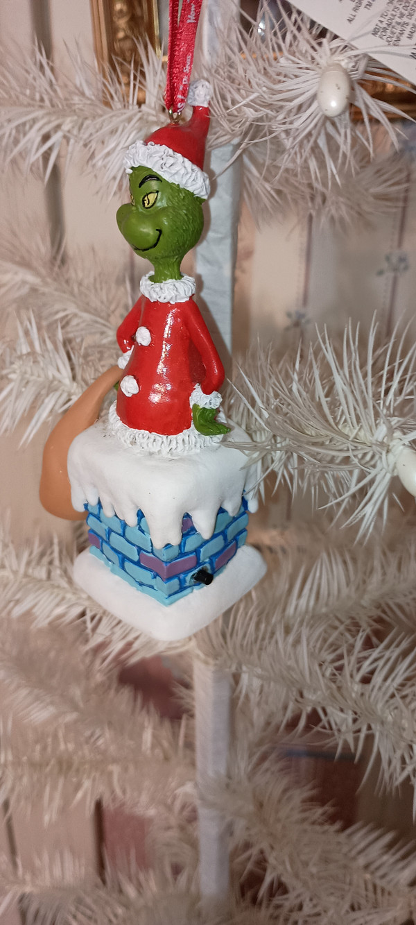 DEPT. 56-GRINCH ORNAMENT WITH SOUND-NEW.2020