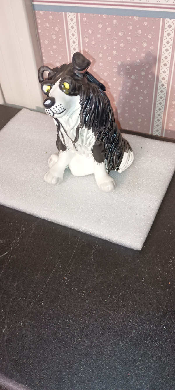 WESTLAND-TOP DOGS FIGURINE-WHISPER THE BORDER COLLIE-NEW IN BOX