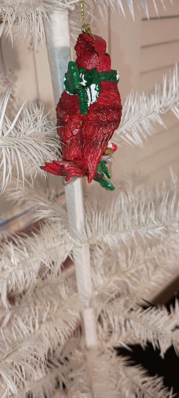 KURT ADLER- 2018 WOODLAND CARDINAL ORNAMENT-NEW CONDITION