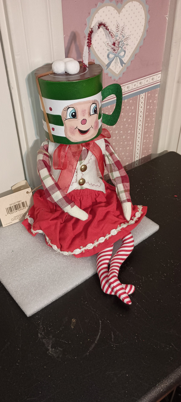 JOE SPENCER=GATHERED TRADITIONS-GALLERIE II ART DOLL- COCO CHIP BELLA GIRL-NEW-2023