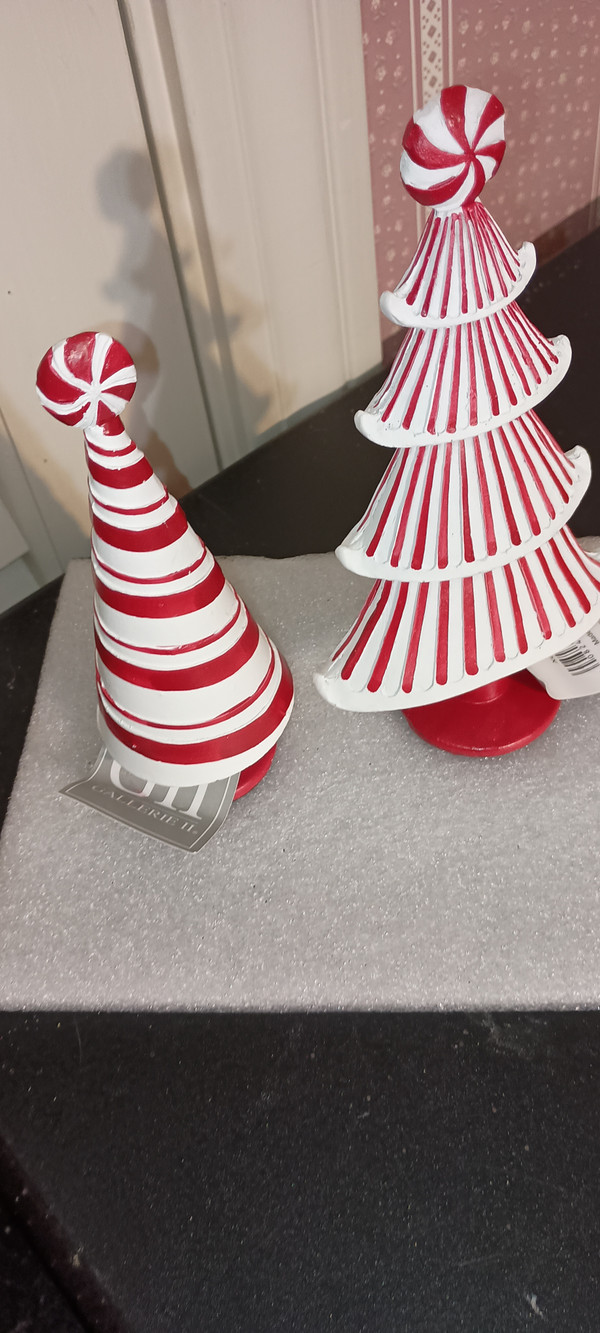 GALLERIE II -2024 CANDY CANE FIGURES-SET/2-NEW