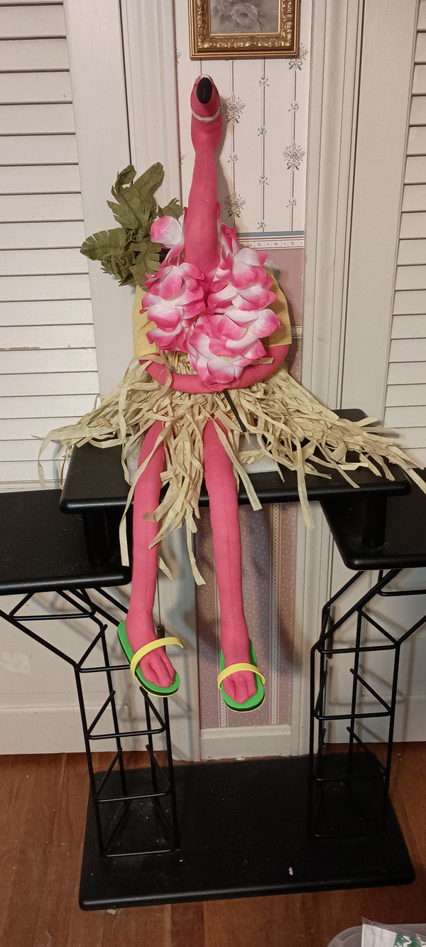 JOE SPENCER- GALLERIE II-GATHERED TRADITIONS ART DOLL- FARRAH FLAMINGO- NEW-2023