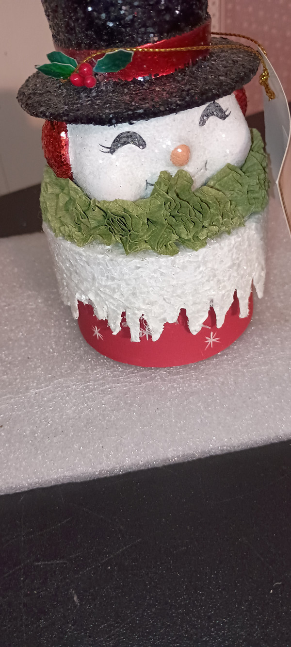 BETHANY LOWE- HOLIDAY HAPPY RETRO NOWMAN BOX-NEW -2022