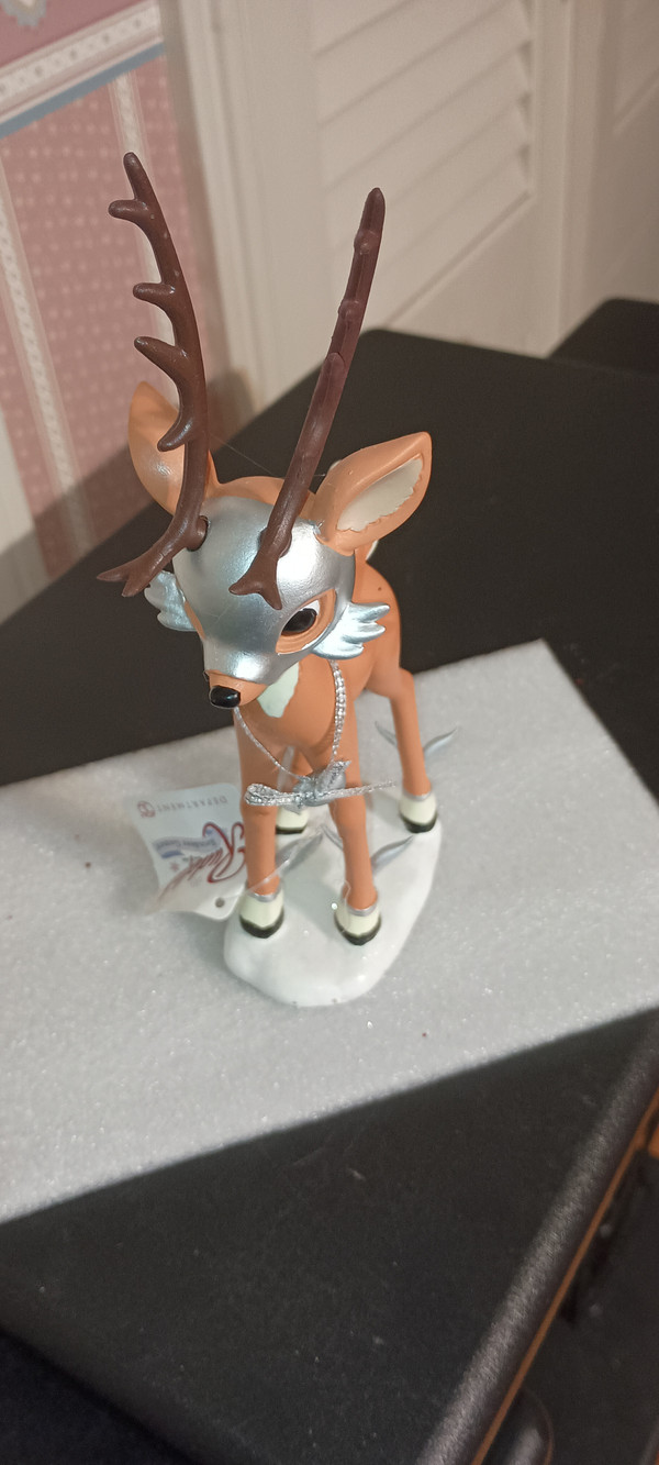 DEPT.56-RUDOLPH THE RED NOSE REINDEER GAMES FIGURE- DASHER-NEW IN BOX