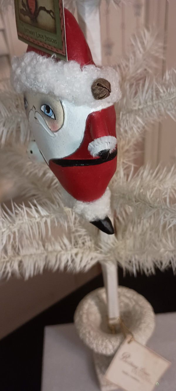 BETHANY LOWE- HOLIDAY-2023 ORNAMENT ST. NICK BY ARTIST ROBIN SEEBER