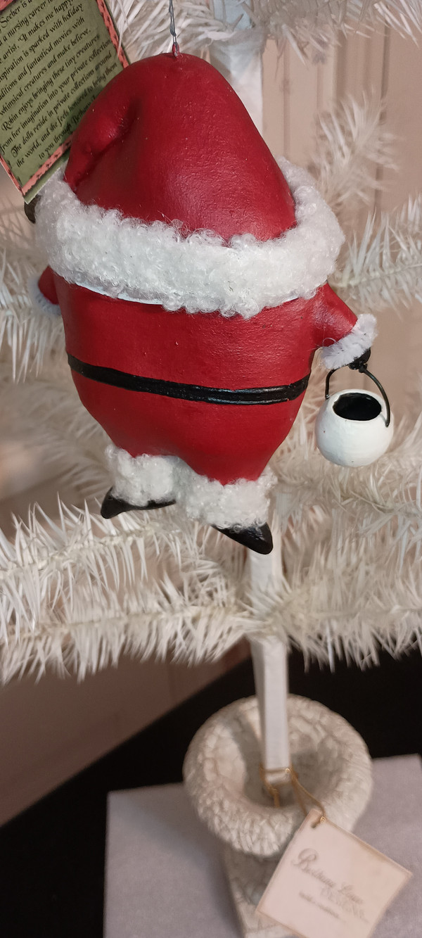 BETHANY LOWE- HOLIDAY-2023 ORNAMENT ST. NICK BY ARTIST ROBIN SEEBER