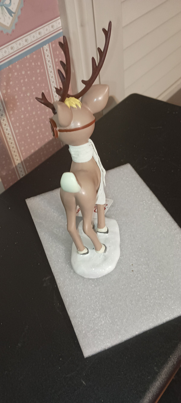 DEPT. 56-RUDOLPH THE RED NOSED REINDEER GAMES FIGURE-BLITZEN-NEW -2019