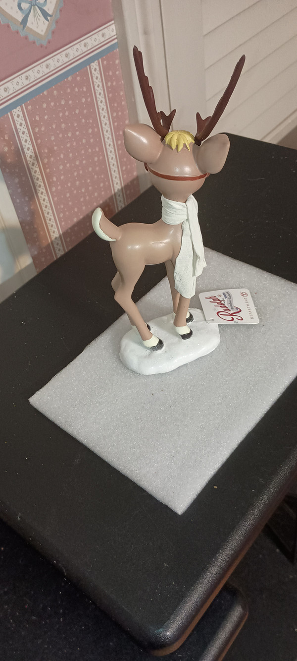 DEPT. 56-RUDOLPH THE RED NOSED REINDEER GAMES FIGURE-BLITZEN-NEW -2019