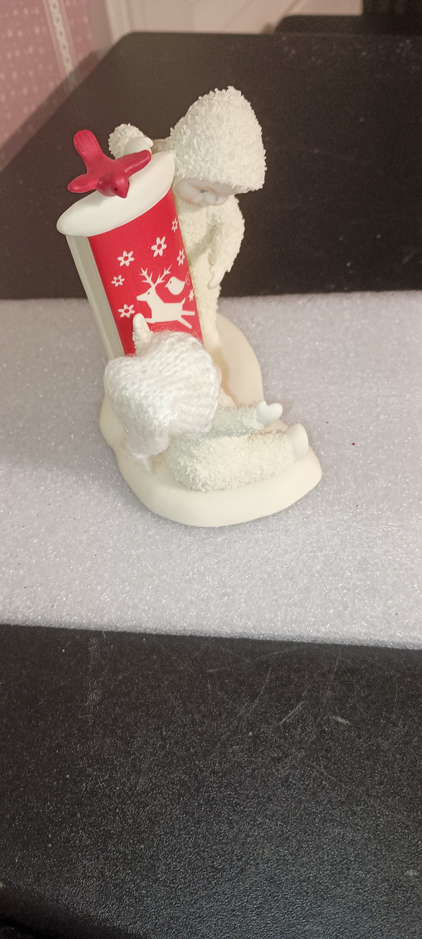 DEPT. 56-SNOWBABY FIGURINE-BABY'S FIRST SLED-2021-NEW IN BOX