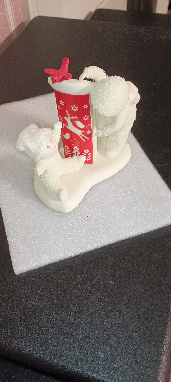 DEPT. 56-SNOWBABY FIGURINE-BABY'S FIRST SLED-2021-NEW IN BOX