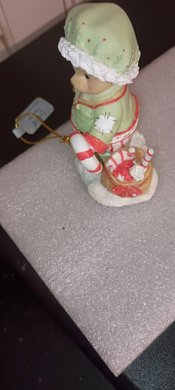 CHERISHED TEDDIES HOLIDAY FIGURINE- PERCY ELF-2021-NEW IN BOX