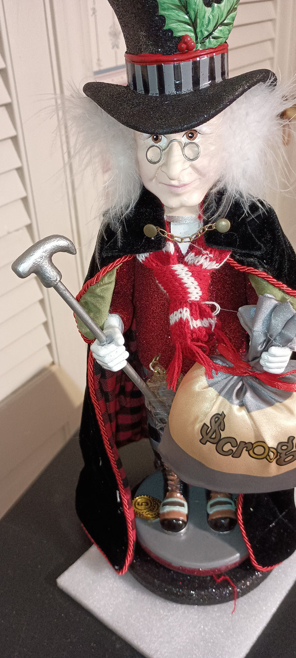 KURT ADLER -2022 HOLLYWOOD NUTCRACKER- SCROOGE-NEW IN BOX