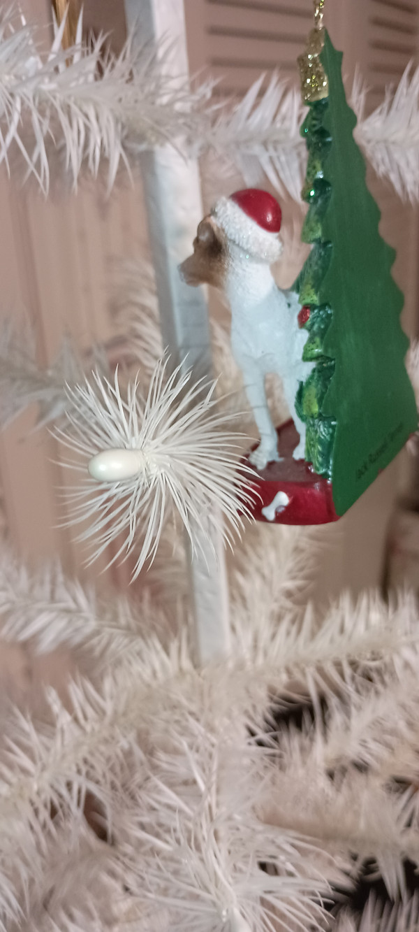 KURT ADLER-PET PARADE-JACK RUSSELL TERRIER ORNAMENT-NEW