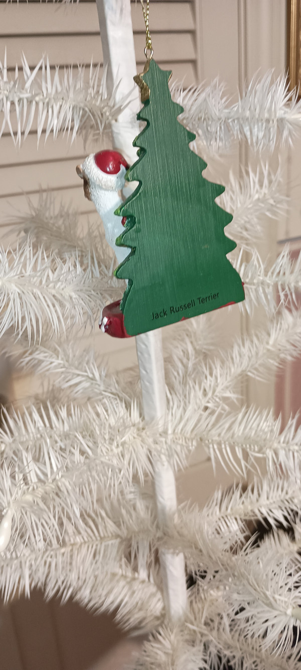 KURT ADLER-PET PARADE-JACK RUSSELL TERRIER ORNAMENT-NEW