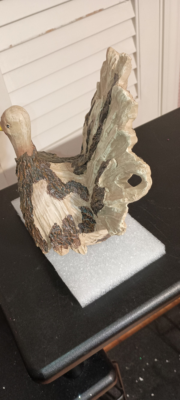 ROMAN-HAND-CARVED WOODEN TURKEY TABLE TOP-NEW