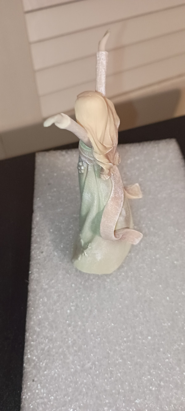 FOUNDATIONS- MINI CONGRATULATIONS FIGURINE-GIRL-"SPREAD YOUR WINGS AND FLY. NEW IN BOX.