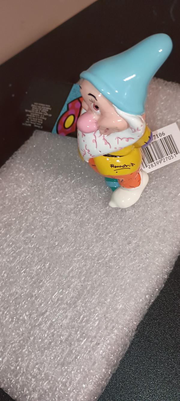 BRITTO.DISNEY-MINI DWARF- BASHFUL FROM SNOW WHITE-NEW IN BOX